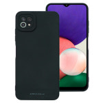 갤럭시 A시리즈 젤리 케이스 카메라 풀커버 토이 블랙, 갤럭시A22/버디 : 심플리로어