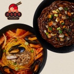 마이셰프 명가교동 오리지널 중식 세트 (교동짬뽕 2인 + 쟁반짜장 2인) : 마이셰프