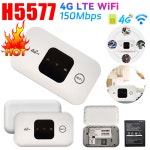 H5577 4G 무선 포켓 와이파이 라우터, SIM 카드 슬롯 , 휴대용 모바일 핫스팟, : 제이원디자인