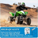 조이양팡 70cc 47mm/1.85인치 피스톤 링 10mm/0.39인치 핀 베어링 장착, 조그 2행정 스쿠터 ATV 모페드 모터 2행정용 : 아이디어몰29