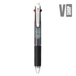 브이샵 3색볼펜 블랙 500p 3색펜 샤프멀티펜 4색샤프 샤프펜 멀티볼펜 : Vshop