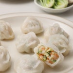 대진엠에스 장미모양 하가우 수제 딤섬 새우, 450g, 20개 : 대진엠에스