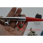 스프레이건 파셰 에어브러쉬건 페인트스프레이건 H3191 피규어 사이즈 에어브러시 : 화이트트리010