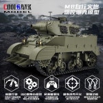 Kubingke G2079 1:16 스케일 US M8 RC 자체 추진 곡사포 탱크, 연기 기능 군사 모델 장난감 선물 키즈 및 성인 : 구대1등장사장30