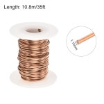 MECCANIXITY 1.15MM 자석 와이어 35피트(10.8M) 에나멜 구리 권선 : 씨유리테일
