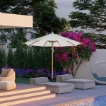 하이퍼스 솔레아 파라솔(베이스별도) HFP-5305OR Ø3000×H2630 오산홈 : 오산홈