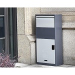 무인 택배 보관함 가정용 회사 거치대 빌라 블랙 003 파웰 파일 스테인레스 그린 : 청운직구