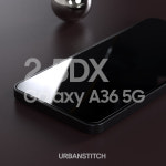 어반스티치 2.5DX 강화유리 액정보호필름 갤럭시 퀀텀7, 2매입 : 어반스티치