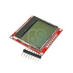 1pcs 화이트 백라이트 8448 84x84 LCD 디스플레이 모듈 어댑터 PCB for Nokia 5110 (아두이노 DIY 키트용) : 디어셋 웃는 스토어