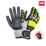 미조리 텅스텐7 임팩트 충격 진동 타격 베임방지장갑 A5 등급 EN388 1켤레 : 미조리장갑