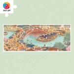 초대형 퍼즐 사진 나무 화조도 조각이 수작업 입구 데코 배경 크리스마스 영감을 : 청운직구