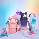 G1277 산리오 일본 텀블러 560ml 한교동 마이멜로디 피규어 3d 귀여운 만화 선물 : 쿠마네상점