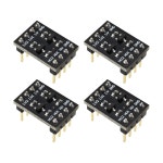 SING F LTD 4Pcs 로직 레벨 컨버터 2채널 양방향 시프터 I2C 3.3V-5V, Ard-uino 나노 R3와 호환, 33 IoT와 호환 : 디어셋 웃는 스토어