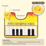 홈 욕실 화장실 피아노 음악 카펫 크리 에이 티브 울리는 깔개 발가락 태핑 뮤지컬 바닥 패드 미끄럼 방지 목욕 매트 : 오지리날쇼핑몰