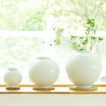 다복 미니 달항아리 백자 도자기 유광 1호 : 예다움몰