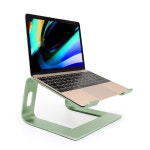 인체공학적 알루미늄 노트북 마운트 - MACBOOK PRO/AIR HP LENOVO 삼성 : 씨유리테일
