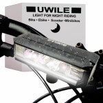 야간 주행을 위한 UWILE 손전등. 로드 자전거용 견고한 램프 브래킷 전기 자전거 초밝 : 씨유리테일
