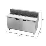 음료 에어 상업용 주방 SPE60HC-16 냉장 카운터 샌드위치/샐러드 유닛 : 온기가득한마켓