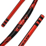 산악 자전거 BMX용 R2 합금 경량 핸들바 Acekit DS 라이저 8mm 알루미늄 720mm/31 바 DS-GB Yellow : 모리포레스트6