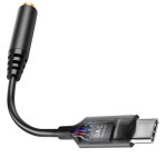 헤비 베이스 강화 및 노이즈 감소 USB C에서 3.5MM 헤드폰 어댑터 타입 AUX : 씨유리테일