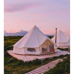 감성캠핑 몽골 동계 불멍 화로 텐트 스탠드 원형 민박 인디언 삼각대 가정용 3 900D : 포포사과