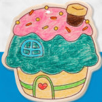 미니어처목조주택 작은집모형 쿠키하우스 : 감사슈