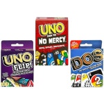 마텔 우노 무자비 플립 앤 도스 카드 게임 콤보 팩 3개 : 제너럴아이템11
