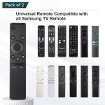 -TV 원격 제어를 위한 범용 대체품, 스마트 프레임 커브드 QLED TV 2종 팩과 호환 가능 for Insignia/Toshiba TV : 링크트러스트