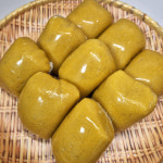 누리웰 명품 단호박인절미 1kg(10개입)/+카스테라 고물 : NURIWELL