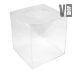 브이샵 응모함 대 1P 아크릴상자 뽑기상자 행운권추첨함 아크릴경품함 : Vshop