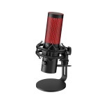LED마이크 하이퍼엑스 HyperX 쿼드캐스트 온보드컨트롤 탈착식 쇼크마운트 맥호환 블랙 QuadCast : 글로벌크레스트