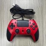 PS4/PS4 슬림/PS4 프로 및 PC용 듀얼 진동 충격 조이스틱 게임패드와 고급 프로 : 씨유리테일
