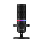 RGB마이크 하이퍼엑스 HyperX 듀오캐스트 로우프로파일 쇼크마운트 카디오이드 필터 게인조절 Microphone DuoCast : 글로벌크레스트