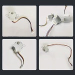 24BYJ48 5V 감속 스테퍼 모터 4 상 선 1/64 카메라 : 아라리몰27