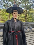 키 180이상용 검은도포 대여, 저승사자 옷 대여 ,명부차사 : 규화한복