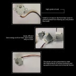 24BYJ48 5V 감속 스테퍼 모터 4 상 선 1/64 카메라 : 아라리몰27