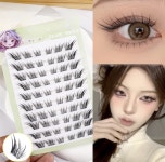 아루니 3초 노글루 속눈썹 자연스러운 풀 필요없는 240가닥 : 홍우사