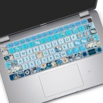 WSLUCKO 실리콘 키보드 커버 스킨 for Dell Latitude 3440 3450 5430 5431 54207430 7420 14 , 15.6 Dell Latitude 75 : 더리프티