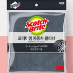 차량오염제거패드 내외장세척패드 자동차 1매입 : 하사슈