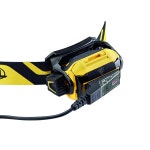 PETZL 픽사 R 프로페셔널 LED 헤드램프, 600루멘, 충전식 헤드램프, IP68 방수, 3가지 조명 모드, 블랙 및 옐로우 : 풍성한마트