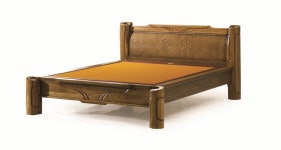 [제주가구 스토어] 에쿠스 Q 애쉬 퀸침대 흙돌침대 : 제주가구스토어