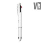 브이샵 멀티펜 볼펜0.7 샤프0.5 10P 4색볼펜 : Vshop
