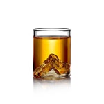스위스 알핀테 알프스 마테호른 위스키 양주 샷 잔 30ml x4개 유리 컵 : 슈퍼마아켓