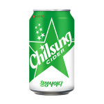 칠성사이다 업소용 355ml (24캔) : 담터다방
