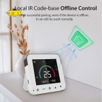 DC5V 원격 스마트 타이머 A23E 조절기 에어컨 온도 제어 새로운 WIFI TUYA 라이프 IR White : 머시마켓4호점
