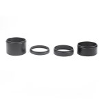 망원경 카메라 및 천체 사진의 아이피스용 양면 천문 연장 튜브 키트에 5mm 10mm 20mm 30mm M48x0.75가 장착되어 있습니다 : 부탐정