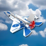 폼보드 전동 비행기 콘덴서 전동 글라이더 동력 비행기 : 맘마미아 리빙스토어