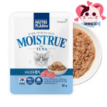 동원 뉴트리플랜 모이스트루 파우치 간식 고양이 통조림 참치와멸치, 80g, 12개 : 파워도그