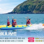 제주도 바나나보트 / 제주 함덕돌핀레저 : 함덕돌핀