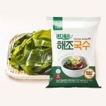 바다품은 전남완도 저칼로리 해조국수 소스2종 미역 다시마 톳 식이섬유 180g, 10개 : J홈쇼핑